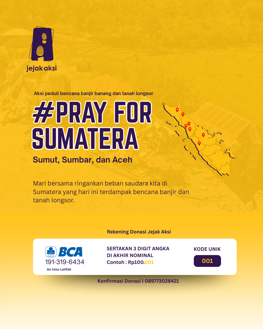 #PRAYFORSUMATERA